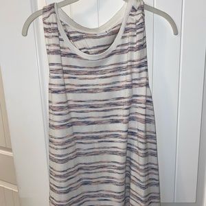 Soft stripe tank